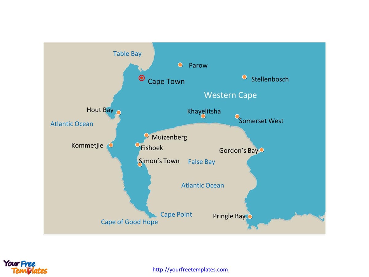 kaart cape loodan, et