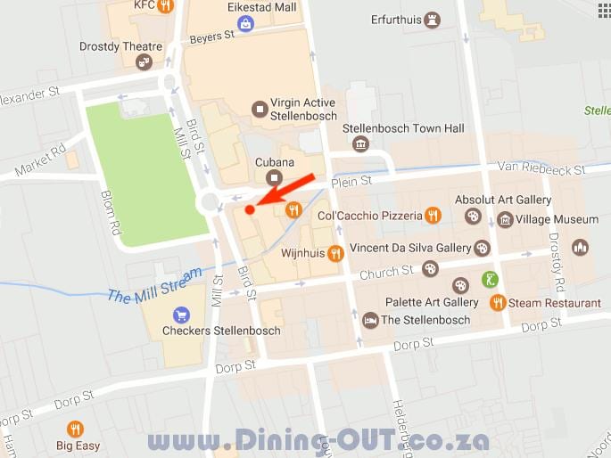 kaart dorp street, Cape Town