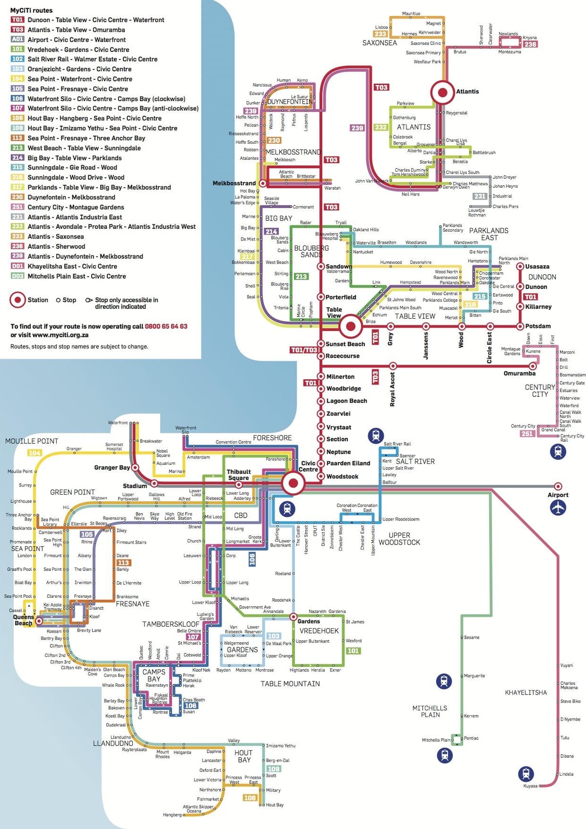 kaart myciti