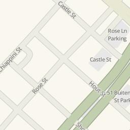 kaart rose street, Cape Town