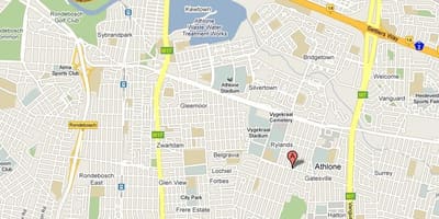 Kaart athlone Cape Town