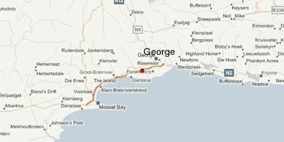 Kaart george Cape Town