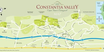 Kaart, constantia, Cape Town