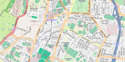 Kaart rondebosch Cape Town